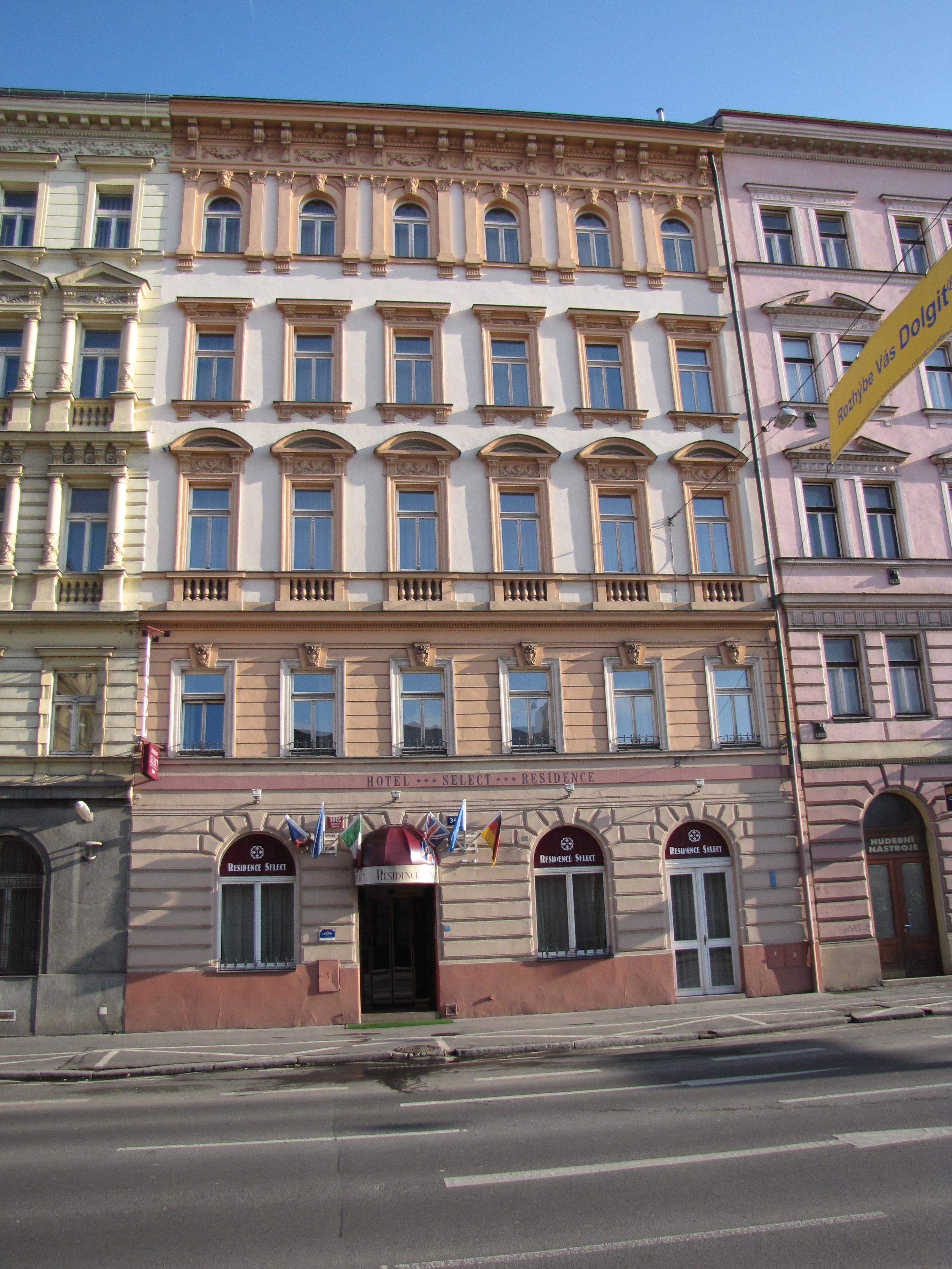 Hotel Residence Select Praha Bagian luar foto